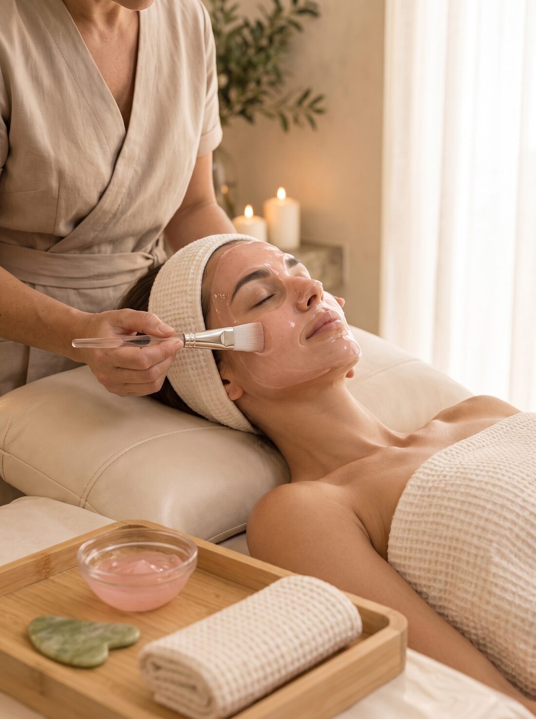 Signature Face Art facial at V SPA